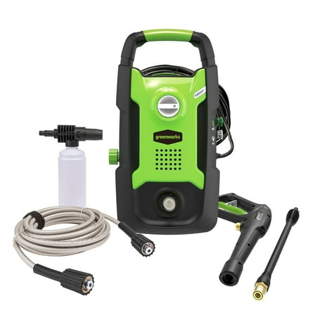 Open Box Greenworks 1600 PSI 1.2 GPM Electric Pressure Washer
