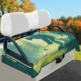 thumbnail image 2 of Yuyamidu Gorilla Golf Cart Seat Covers Golf Ball Golfcart Seat Cover Warm Flannel Club Car Seat Towel Blanket, 2 of 8