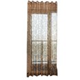 thumbnail image 1 of Cortina Gasa 3D Jacquard Gran Flor Ojal Para Decoración Ventana Salón Boda Fiesta Café Sunnimix Sheer, 1 of 6