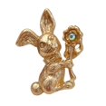 thumbnail image 3 of segolike Rabbit Brooch Pin Cute Animal Jewelry Bunny Lapel Pin for Coat Clothes Backpacks StyleD, 3 of 9