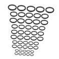 thumbnail image 3 of Kit de reparación de 50 anillos guía para caña de pescar, puntas de repuesto de cerámica resistentes al desgaste, color negro, para agua salada., 3 of 9