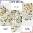 thumbnail image 6 of FORMRS Kids Pajama Pants with Pockets Size 6-8Y Boys Lounge Sleep Bottoms, Birds Sunflowers, 6 of 8