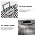 thumbnail image 3 of Balery Black And White Houndstooth Funda de equipaje, fundas para maletas, elástica, lavable, protector de maletas, compatible con maletas de 18 a 32 pulgadas-Medium, 3 of 7