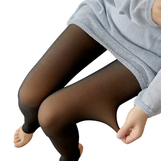 Mallas de invierno de cintura alta para mujer, pantalones elásticos de terciopelo cálidos