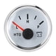 thumbnail image 1 of Medidor de nivel de tanque de retención de aguas residuales, medidor HTG de 52mm/2 pulgadas para barco marino, RV, 0-190 ohmios, 9-32V, marco plateado, esfera blanca, 1 of 12