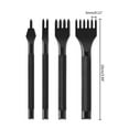 thumbnail image 3 of Leather Hole Heavy Duty Carbon Steel Tools for Leathercraft and Bag Making 4 6 Tooth, 3 of 7