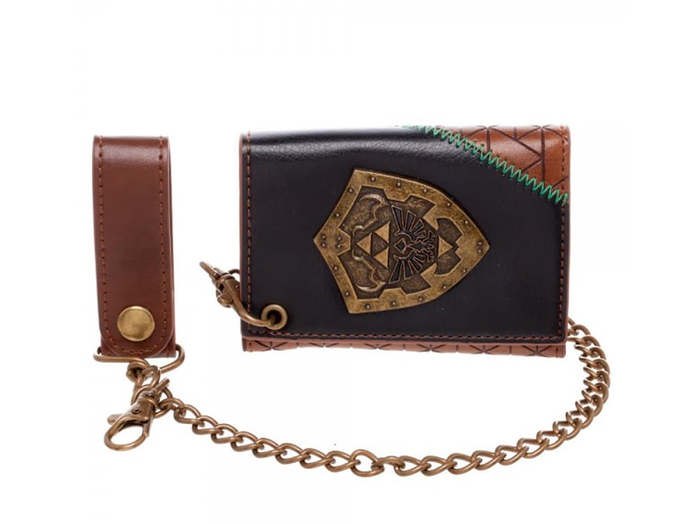 Nintendo Zelda TriFold Chain Wallet