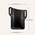 thumbnail image 4 of 1pc Durable Faux Leather Phone Case, Perfect For Outdoor Sports, Running, Travel, Camping, And Hiking, Universal For All Phones, 4 of 5