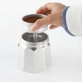 thumbnail image 3 of Embudo de repuesto para cafetera , filtro de aluminio, embudo de repuesto para cafetera espresso 3 Copa, 3 of 9