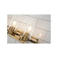 thumbnail image 4 of Lucas McKearn Estes 3-light Metal Bath Vanity Light in Aged Brass, 4 of 4