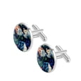 thumbnail image 2 of Cat Men's Cufflinks for Formal Attire, Made of Stainless Steel, for Business Meetings, 2 of 6