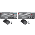 thumbnail image 1 of Combo Ratón Y Teclado 2 Modos BT 4 Ghz Con Soporte para Mac/iOS/Android/Win7, 1 of 9