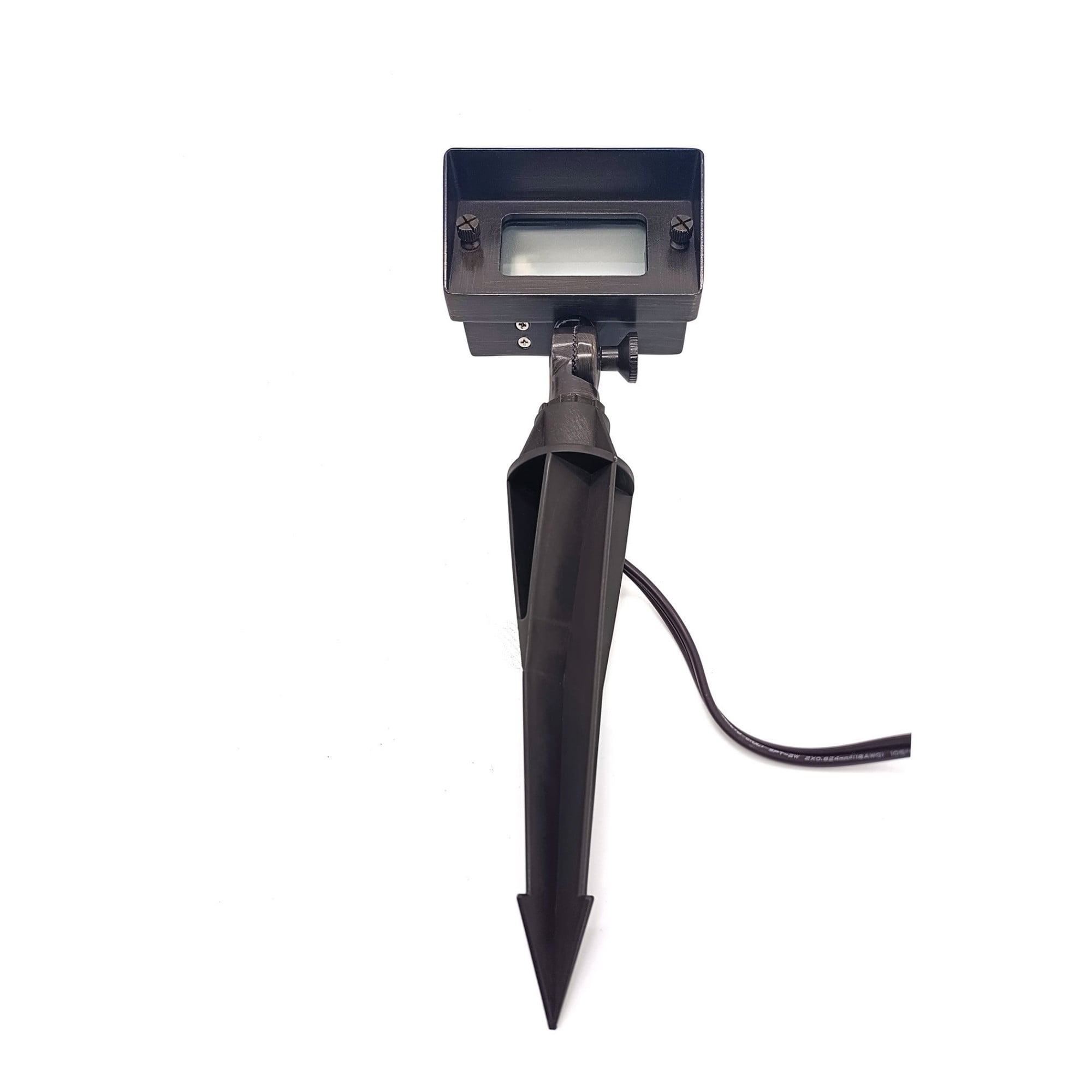 LNC 3.5W LED Flood Light, Bronze Finish, Waterproof for Driveway and Outdoor Security