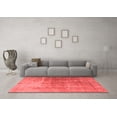 thumbnail image 3 of Ahgly Company Indoor Round Persian Red Bohemian Area Rugs, 4' Round, 3 of 4