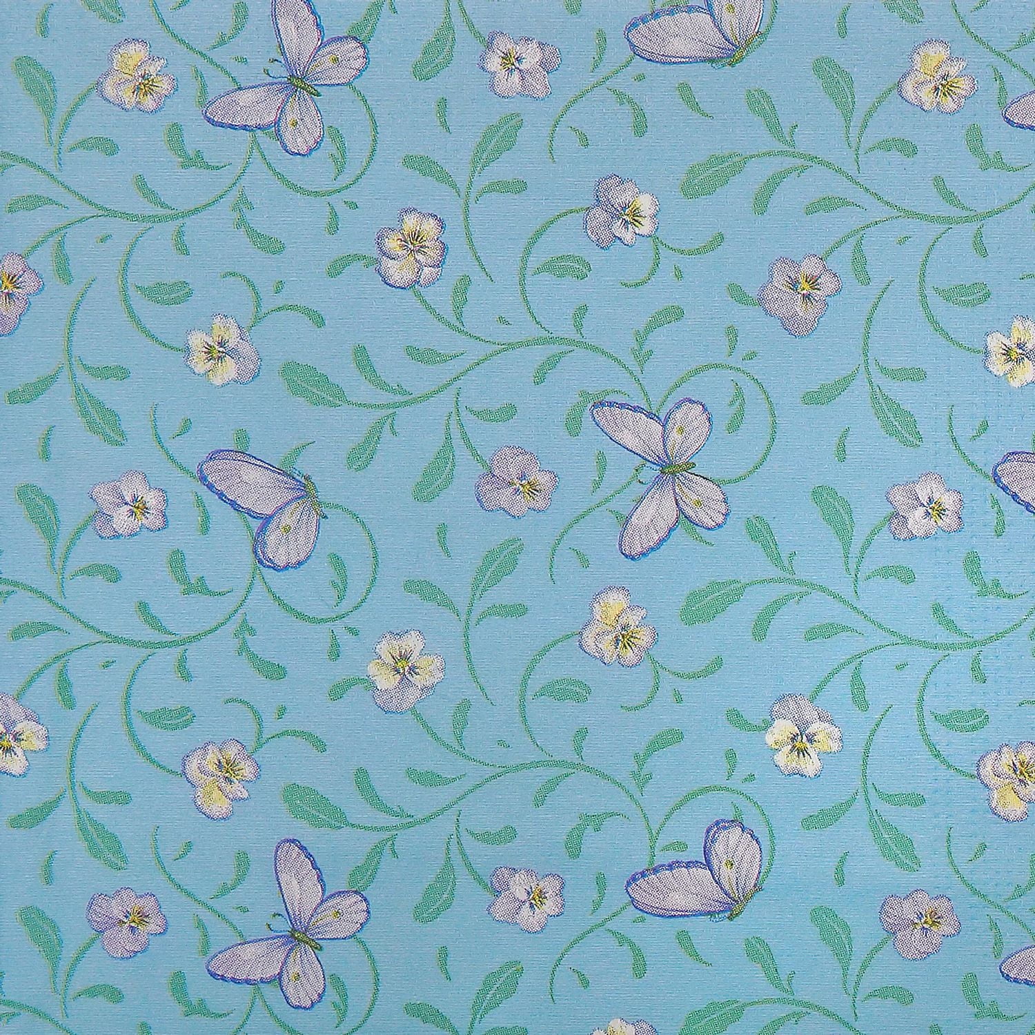 20 Pack Luncheon 3 Ply Napkin Blue Butterfly - Set of 6