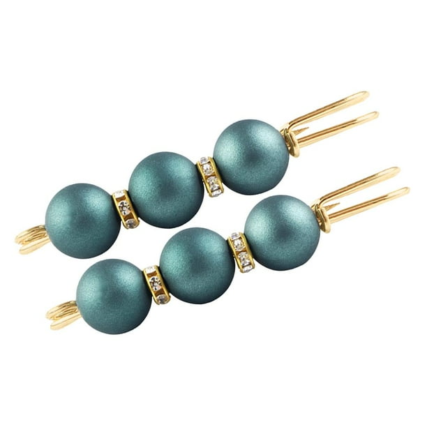 Pin Broche de seguridad Sunnimix perlas broches bufanda sombrero accesorios luz claro