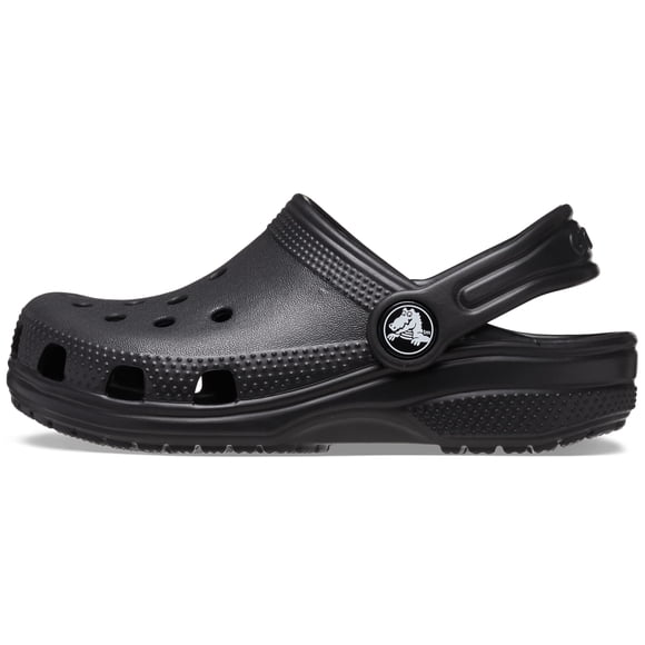 Zuecos Clásicos para Niños Crocs Bebé Negro Sintético Ventilado
