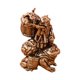 thumbnail image 1 of Figura en miniatura de latón, mini estatua de de , figura para escritorio de chimenea, mascota de té para el hogar, sala de té, Sapo hada, 1 of 8