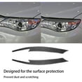 thumbnail image 3 of Pegatinas embellecedoras Kenally de Fibra de carbono 2 uds para faros cejas modificadas WRX 10 2008 2011, 3 of 6