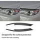 thumbnail image 3 of Pegatinas embellecedoras Kenally de Fibra de carbono 2 uds para faros cejas modificadas WRX 10 2008 2011, 3 of 6