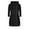 Black, variant on Womens Coats Outerwear Winter Women's Casual Color Long Sleeved Hooded Sweater Jacket