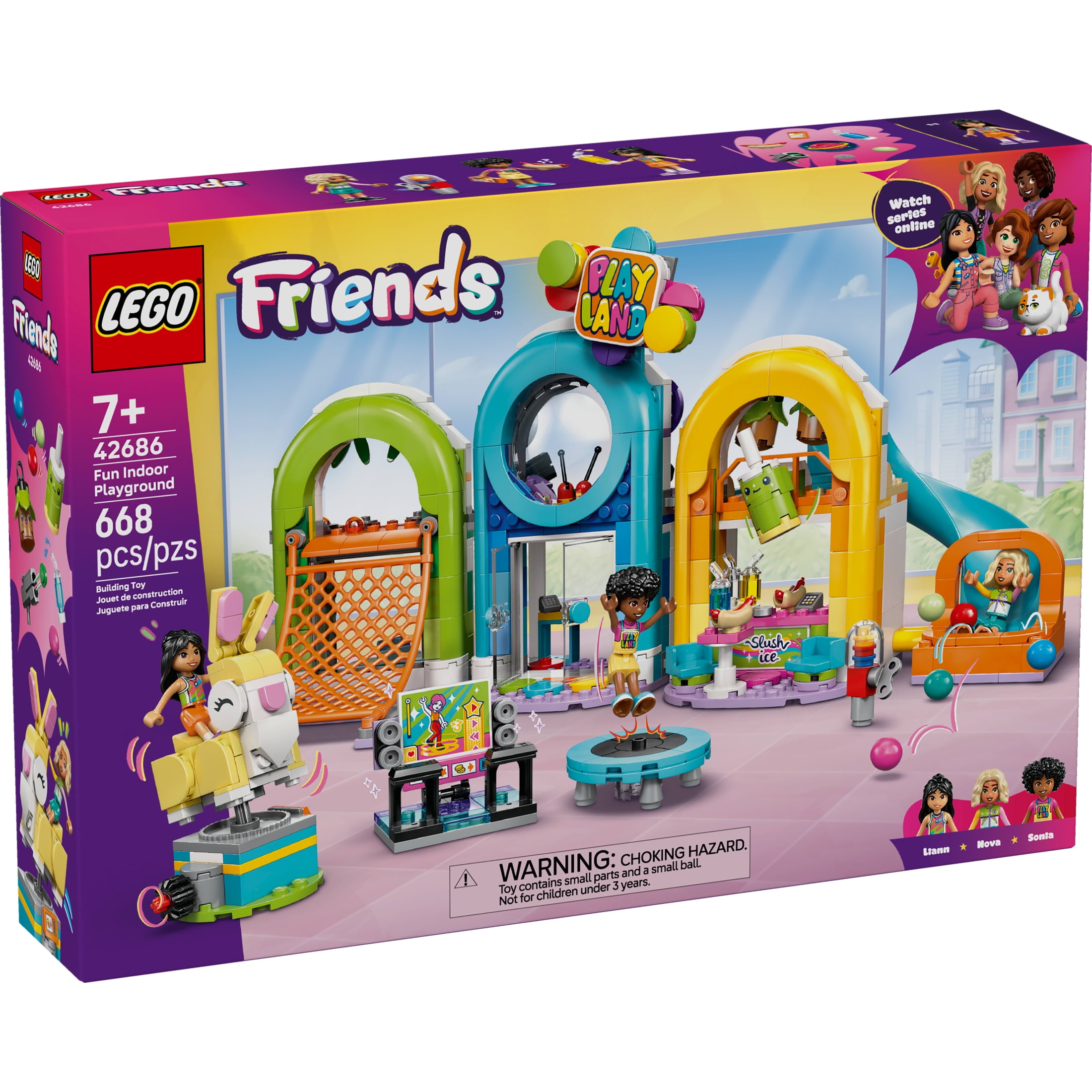 LEGO, Indoor Playground Building Toy, 42686, Pretend Play Set