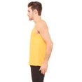 thumbnail image 3 of The Bella + Canvas Unisex Jersey Tank Top - NEON ORANGE - S, 3 of 3