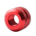 thumbnail image 4 of Paquete de 2 tuercas de válvula de tubo interior de bicicleta Cola O sellada Presta rojo, 4 of 8