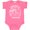 Hot Pink, variant on Summer Vacation Mode Laguna Beach California Boys or Girls Baby Bodysuit