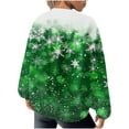 thumbnail image 6 of WXLWZYWL Womens Ugly Christmas Sweater Funny Sweatshirts Holiday 3D Print Trendy Cute Long Sleeve Pullover 2024 Loose Christmas Sweaters Pullover, 6 of 6
