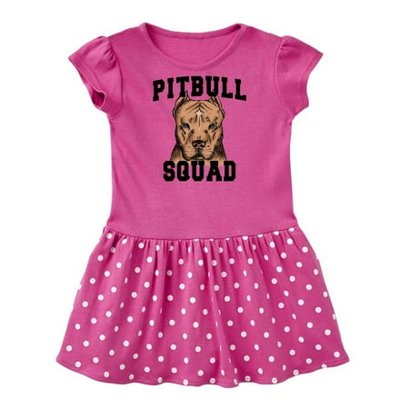 

Inktastic Dog Pitbull Squad Gift Baby Girl Dress