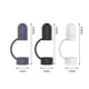 thumbnail image 2 of 3 soportes de punta de tapa de bolígrafo de repuesto para Apple Pencil 1 (blanco + negro + azul), 2 of 6