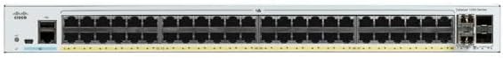 Cisco Catalyst C1000-48P-4X-L 48-Port PoE+ Managed Gigabit Ethernet Switch with 4x10G SFP+ Uplinks – Layer 2 Network Switch – New Sealed