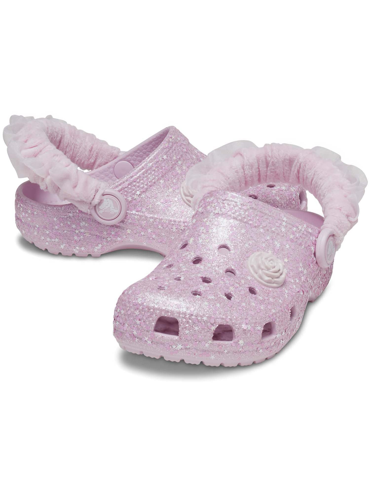 Crocs Kids Classic Glitter Clog