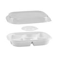 thumbnail image 3 of Buddeez Plastic Party Trays with Snap-On Covers, Set of 2, 3 of 12