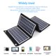 thumbnail image 4 of Los paneles solares al aire libre duales del USB impermeabilizan el plegable 30/40/50W para el banco del poder del teléfono, 4 of 8