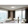 thumbnail image 5 of Access Lighting Flush Mount in Brushed Steel Color, 5 of 5
