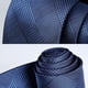 thumbnail image 4 of Corbatas para hombre Corbata de boda con pañuelo de bolsillo Conjunto de corbata y pañuelo de negocios clásico con diseño de pata de gallo a cuadros, 4 of 4