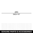 thumbnail image 3 of Arctic Cat 0423-157 Top Lock Nut  ZR 4000 6000 Wildcat Prowler Sno Pro 500 Genuine OEM, 3 of 5