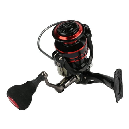 NFTIGB Metal Spinning Fishing Reel CNC Machined with Comfortable EVA Grip Long Throw Wheel for Saltwater and Freshwater Bass Fishing Size 3000 8.47 oz / 240g