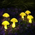 thumbnail image 6 of LINLIN LED Mushroom Solar String Lights,Outdoor Waterproof Garden Lights 8 Lighting Modes Outside Decoration for Pathway Landscape Yard Easter Pathway Xmas, 6 of 8