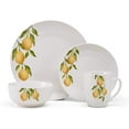 thumbnail image 4 of Studio Nova 5276340 16-Piece Dinnerware Set, Service For 4, Countryside Lemons, 4 of 6