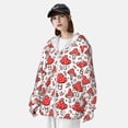 thumbnail image 5 of Sigee Amanita Red Mushroom Print UPF50+ Men's Sun Protection Hoodie Shirt SPF UV Shirt Long Sleeve Fishing Outdoor Lightweight, S-3XL, 5 of 9