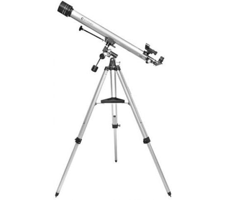 KONIG 60mm Refractor Telescope in Black & Silver 