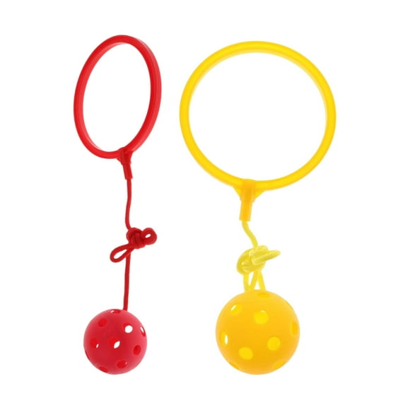 2 Pcs Balle à Sauter Jouet d'Exercice de Plein Air pour Enfants
