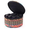 thumbnail image 2 of Essential Oil Bag Canvas Oil Travel Case Essential Oil Case for 5/10/15ml Bottle, 2 of 10