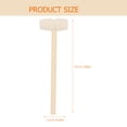 thumbnail image 5 of Ortofally Wooden Hammers Small Wood Mallets: Mallet Hand Tool Small 10pcs Pounding Educational for Lobster Chocolate Egg Cracking, 5 of 10