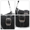 thumbnail image 2 of Bolso Hobo elegante para mujer, bolso con cadena decorativa con hebilla, bolso de noche a la moda, 2 of 8