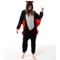 thumbnail image 1 of Conjunto de Pijamas de manga larga para niños y niñas, ropa de dormir de franela con estampado de pingüino, Onesies con diseño de Panda de invierno xuanjing unisex, 1 of 2
