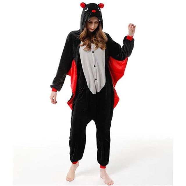 Conjunto de Pijamas de manga larga para niños y niñas, ropa de dormir de franela con estampado de pingüino, Onesies con diseño de Panda de invierno xuanjing unisex